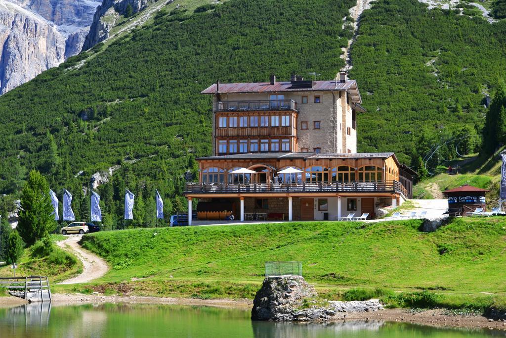 Hotel Pordoi Passo Pordoi Vegetarian Hotel Canazei Ngoại thất bức ảnh